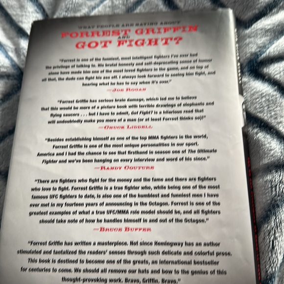 Forrest Griffin with Erich Krause Got Fight Book - Picture 3 of 3